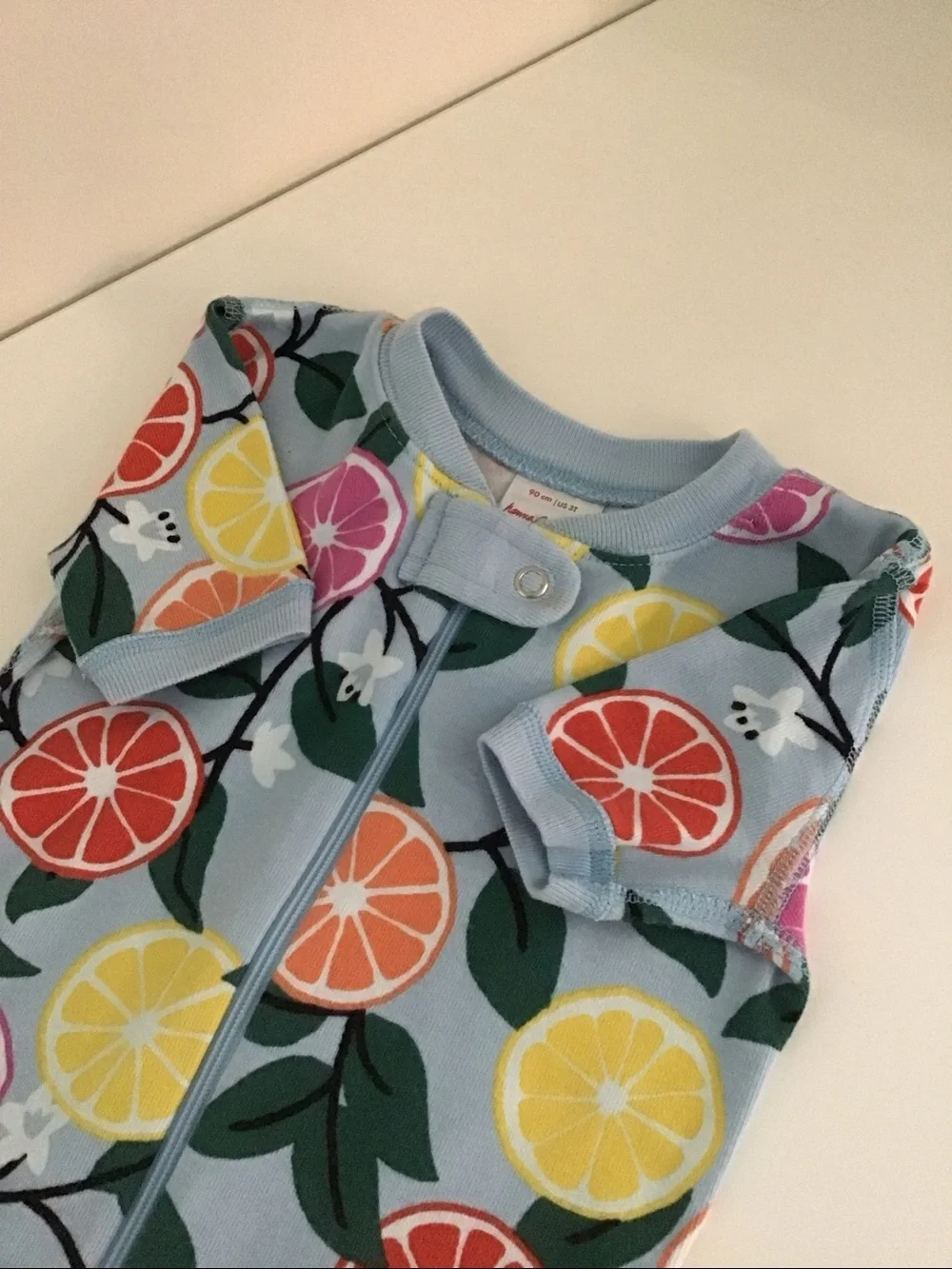 Hanna Andersson Baby Shortie Sleeper 100% organic cotton